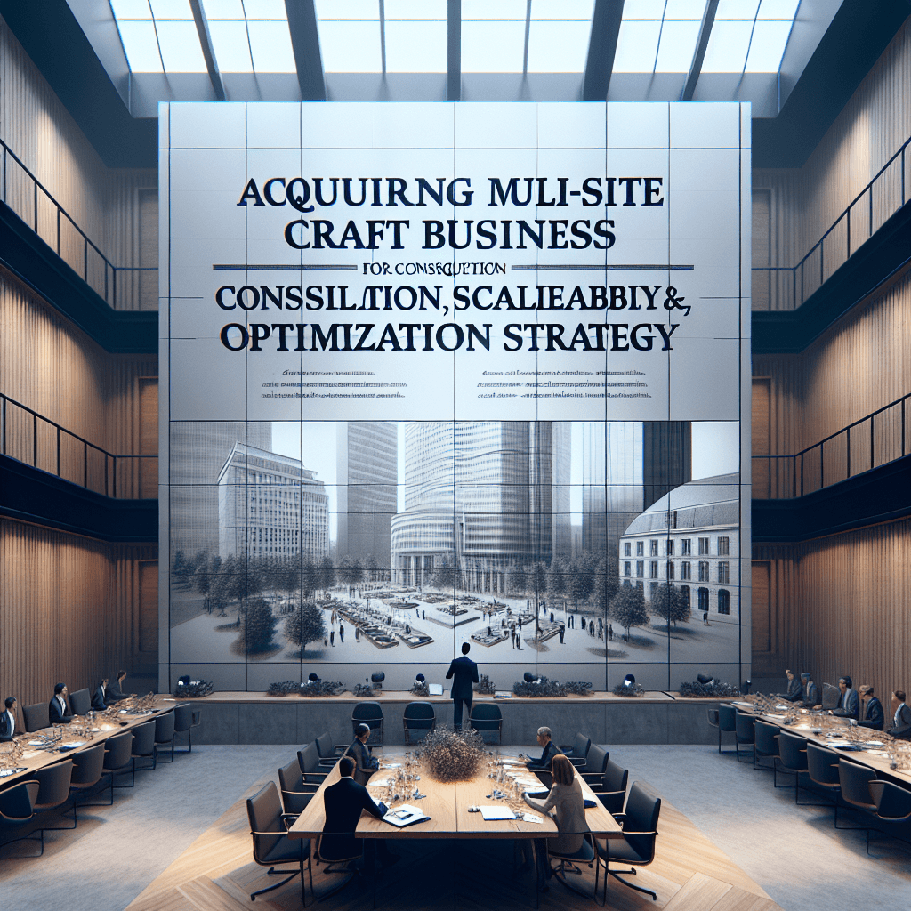 reprendre-une-entreprise-artisanale-multisite-consolidation-economies-d-echelle-et-strategie-d-optimisation
